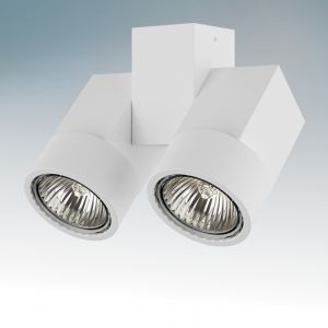Накладной светильник поворотный  ILLUMO X2 белый 051036 ― ТРИ ПЛАФОНА