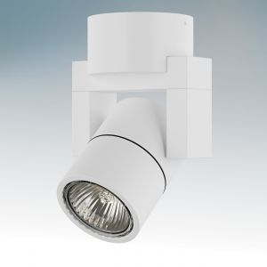 Накладной светильник поворотный  ILLUMO L1 белый 051046 ― ТРИ ПЛАФОНА