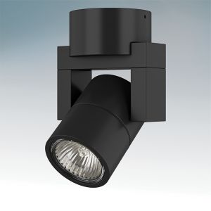 Накладной светильник поворотный  ILLUMO L1 черный 051047 ― ТРИ ПЛАФОНА