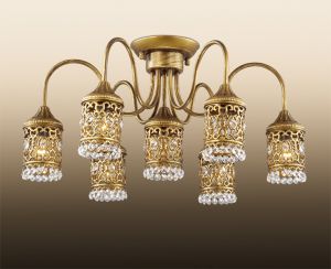 Потолочная люстра SALONA 2641/7C ― ТРИ ПЛАФОНА