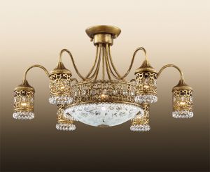 Потолочная люстра SALONA 2641/9C ― ТРИ ПЛАФОНА