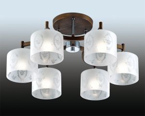 Потолочная люстра Runita 2759/6C ― ТРИ ПЛАФОНА