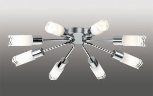 Потолочная люстра Metiko 2789/8C ― ТРИ ПЛАФОНА