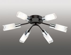 Потолочная люстра Metiko 2790/6C ― ТРИ ПЛАФОНА