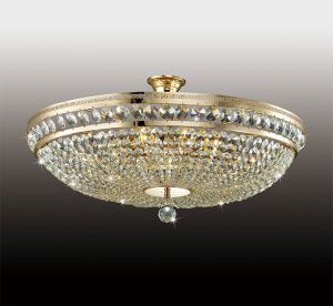 Хрустальная люстра потолочная Fiora 2810/8C ― ТРИ ПЛАФОНА