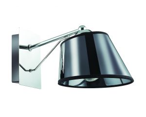 Бра декоративное BARENSA хром/абажур E27 1*40W 220V 2975/1W ― ТРИ ПЛАФОНА