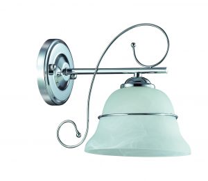Бра декоративное NEVIA хром/стекло/метал.декор/хрусталь E27 1*40W 3021/1W ― ТРИ ПЛАФОНА