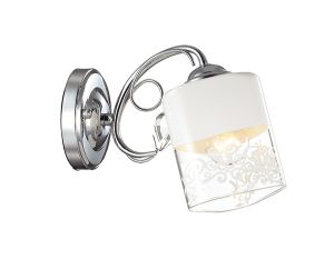 Бра декоративное GELLA хром/стекло/хрусталь E14 1*40W 220V 3061/1W ― ТРИ ПЛАФОНА