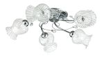 Потолочная люстра FRIZZA хром/стекло/хрусталь E14 5*40W 220V 3073/5C