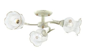 Потолочная люстра ROZETTA белый/зол.патина/металл E27 3*60W 220V 3108/3C ― ТРИ ПЛАФОНА