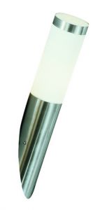Светильник настенный светодиодный уличный BOSTON LED серебристый 8,5W 1*E27LED 230V IP44 3157LED ― ТРИ ПЛАФОНА