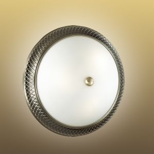 Настенно-потолочный светильник PRAIM бронза/белый E14 2*60W 220V арт.3304 ― ТРИ ПЛАФОНА