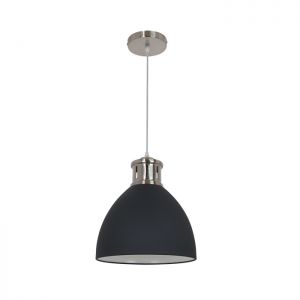 Подвесной светильник VIOLA черный/никель E27 1*60W 220V арт.3321/1 ― ТРИ ПЛАФОНА