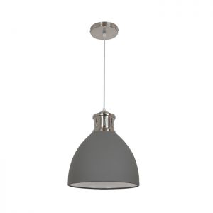 Подвесной светильник VIOLA серый/никель E27 1*60W 220V арт.3322/1 ― ТРИ ПЛАФОНА
