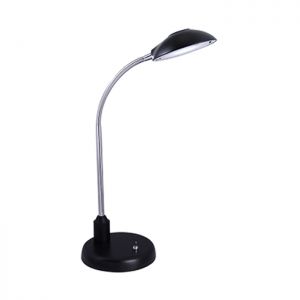 Настольная лампа светодиодная регулируемая ROULI черный LED 1*3W 220V арт.3339/1T ― ТРИ ПЛАФОНА