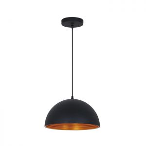 Подвесной светильник UGA черный/золотой E27 1*60W 220V арт.3349/1 ― ТРИ ПЛАФОНА