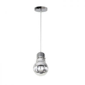 Подвесной светильник TELSU хром E27 1*60W 220V арт.3351/1 ― ТРИ ПЛАФОНА
