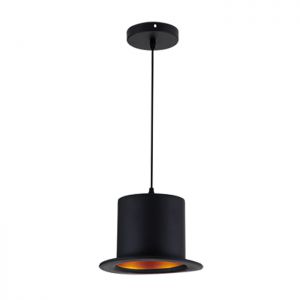 Подвесной светильник CUPI черный/золотой E27 1*60W 220V арт.3355/1 ― ТРИ ПЛАФОНА
