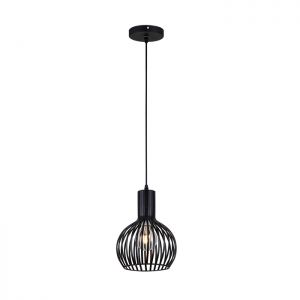 Подвесной светильник LUVI черный E27 1*60W 220V арт.3380/1A ― ТРИ ПЛАФОНА