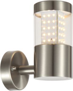Настенный светильник светодиодный уличный DEVIAN серебристый 11W 1XLED 180V IP44 34014 ― ТРИ ПЛАФОНА