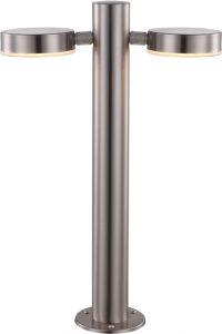 Наземный светильник светодиодный поворотный уличный AKON серебристый 5,5W 2XLED 180V IP44 34021 ― ТРИ ПЛАФОНА