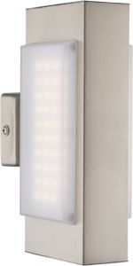 Настенный светильник светодиодный уличный RADICAL серебристый 11W 1XLED 180V IP44 34035 ― ТРИ ПЛАФОНА