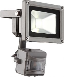 Прожектор уличный светодиодный с датчиком движения RADIATOR IV серый 10W 1XLED 30V IP44 34107S ― ТРИ ПЛАФОНА