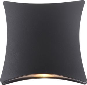 Настенный светильник светодиодный уличный EVALIA серый 5W 1XLED 12V IP44 34155 ― ТРИ ПЛАФОНА