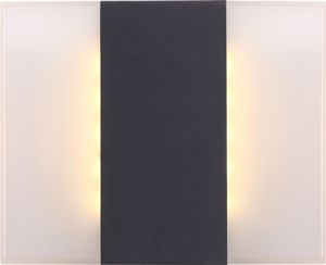 Настенный светильник светодиодный уличный MOONLIGHT серый 11,6W 1XLED 30V IP44 34167 ― ТРИ ПЛАФОНА