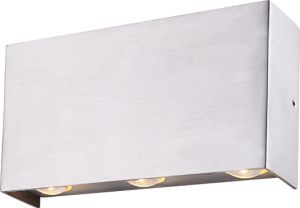 Настенный светильник светодиодный уличный STAREX серебристый 7,2W 1XLED 18V IP44 34177-6 ― ТРИ ПЛАФОНА