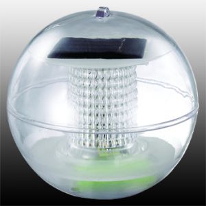 Светильник садовый на солнечных батареях с выключателем, плавающий Solar LED 357215 ― ТРИ ПЛАФОНА