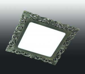 Встраиваемый светодиодный светильник PEILI французский серый IP20 45LED 9W 220-240V арт.357275 ― ТРИ ПЛАФОНА