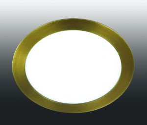 Встраиваемый светодиодный светильник LANTE светлая бронза IP20 60LED 12W 220-240V арт.357289 ― ТРИ ПЛАФОНА