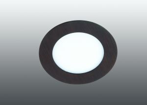 Встраиваемый светодиодный светильник LANTE темное дерево IP20 30LED 6W 220-240V арт.357293 ― ТРИ ПЛАФОНА