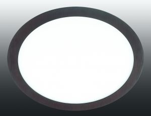 Встраиваемый светодиодный светильник LANTE темное дерево IP20 120LED 24W 220-240V арт.357298 ― ТРИ ПЛАФОНА