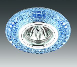 Встраиваемый светодиодный светильник со встроенным драйвером CORAL синий IP20 12 LEDx0.5W SMD5630 6W 12V арт.357302 ― ТРИ ПЛАФОНА