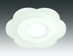 Встраиваемый светодиодный светильник со встроенным драйвером LAGO белый IP20 30 LED SMD2835 6W 220V арт.357317 ― ТРИ ПЛАФОНА