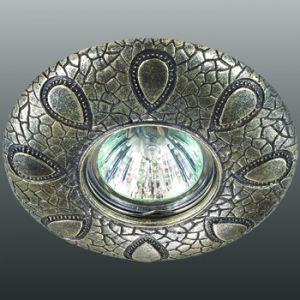 Декоративный встраиваемый светильник Pattern 370096 ― ТРИ ПЛАФОНА