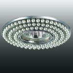 Декоративный встраиваемый светильник поворотный Pearl 370141