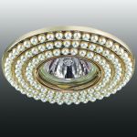 Декоративный встраиваемый светильник поворотный Pearl 370142