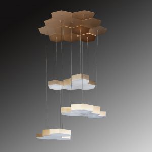 Подвесной светодиодный светильник Favo 750223 ― ТРИ ПЛАФОНА