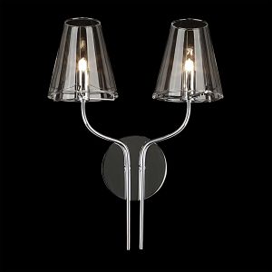 Бра настенное DIAFANO 2х40W G9 хром арт.758624 ― ТРИ ПЛАФОНА