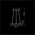 Подвесной светодиодный светильник Simple light 763 (арт. 763240)