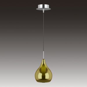 Подвесной светильник PENTOLA 1х25W G9 хром/оливковый арт.803038 ― ТРИ ПЛАФОНА