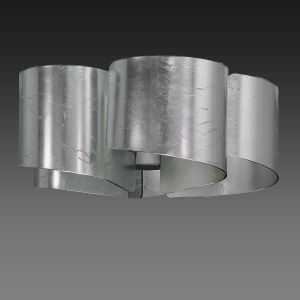 Потолочная люстра PITTORE 5х40W Е27 серебрянная фольга арт.811054 ― ТРИ ПЛАФОНА