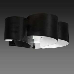 Потолочная люстра PITTORE 5х40W Е27 черный/белый арт.811057 ― ТРИ ПЛАФОНА
