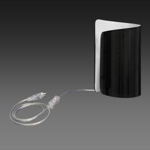 Настольная лампа PITTORE 1х40W Е27 черный/белый арт.811917 ― ТРИ ПЛАФОНА