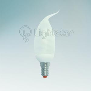 Энергосберегающая лампа E14 Tail Candle CFL 9=45Вт белый(Арт. 927624) ― ТРИ ПЛАФОНА