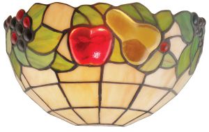 Бра декоративное FRUITS старая медь/Тиффани E14 1*40W A1232AP-1BG ― ТРИ ПЛАФОНА