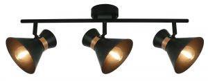 Спот три плафона BALTIMORE черный E14 3*40W 220V A1406PL-3BK ― ТРИ ПЛАФОНА